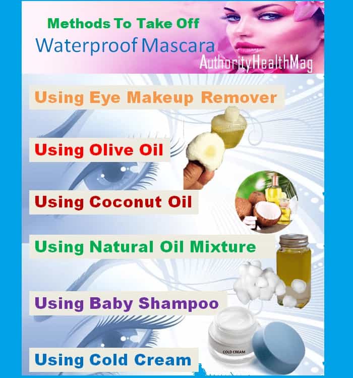 how to take off waterproof mascara