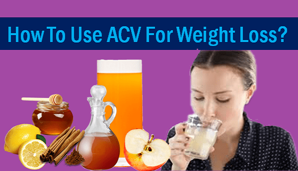 how to use apple cider vinegar for weight loss
