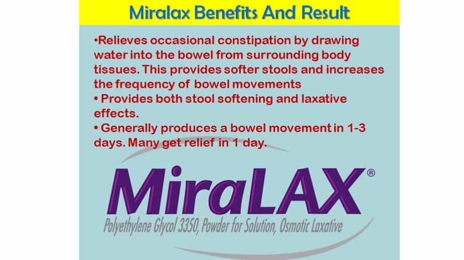 How Long Does It Take For Miralax To Work?