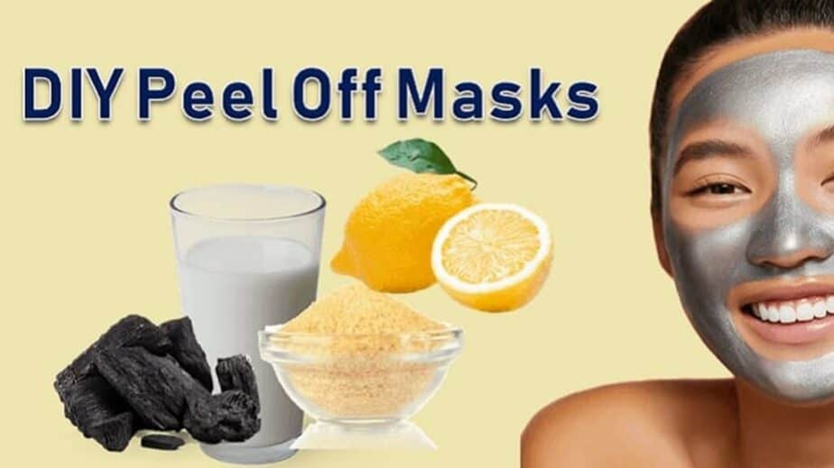 DIY Peel-off Mask For Acne