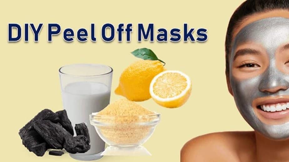 DIY Peel-off Mask For Acne